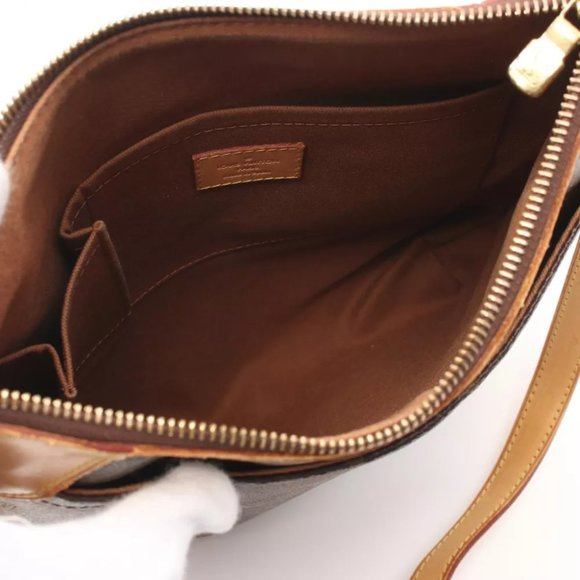 LOUIS VUITTON Odeon PM Shoulder Bag M56390 Monogram canvas Brown Used Women LV - Picture 9 of 12